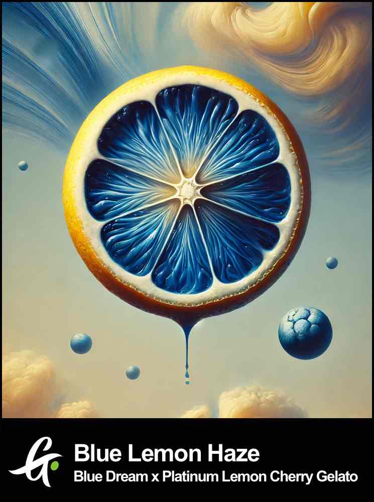 Blue Lemon Haze – Blue Dream x Platinum Lemon Cherry Gelato